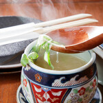 炭焼酒場 KUWA - 料理_鶏スープ