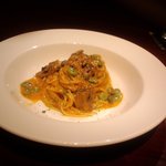 CONCA - ビーフと枝豆のカルボ風パスタ