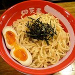 Ramenshitennou - つけ麺の麺（煮卵がいい感じ♪）