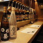 Fujiya Honten - 焼酎の一部のお写真です。多数ご用意しております。