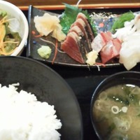 東銀座 江戸銀 - 日替り刺身定食　700円