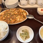 中華料理 虎哲 - 四川麻婆豆腐ランチ