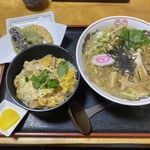 幸福そば - 料理写真:日替わりミニ丼と麺セット(火曜日)