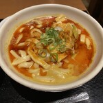 Kare Udon Senkichi - 丼面アップ