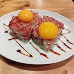 TOKYO焼肉ごぉ - ミルフィーユユッケ2,508円