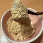 うなぎ大嶋 - 共水うなぎ　特サービスのわらび餅は優しい甘さ