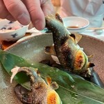 貴船喜らく - 小ぶりですが子持ち！！