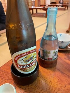 Kifune Kiraku - まずはビールと日本酒