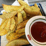 Nori salt potato fries