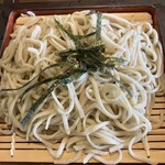 そば酒房はなわ - サービスセットのざる蕎麦