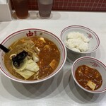 蒙古タンメン中本 - 230924蒙古タンメン890円+定食210円