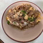 大衆食堂ちとせ - 他人丼断層(真上)