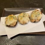 Sapporo Namabiru Kuro Raberu Za Ba - 椎茸の鮭明太チーズ焼き