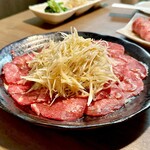 焼肉ホルモン 極 - ネギタン(塩)