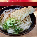 大力うどん - えび天うどん