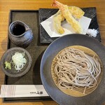 Juuwari Soba Sanraku - 天せいろです。