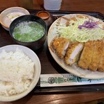 とんかつ 竹亭 田上店 - とんかつセット