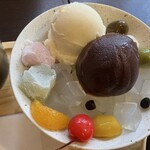 森乃園 - クリームあんみつ1,070円