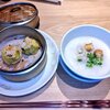 桃菜 - 海鮮焼売、蒸し鶏粥