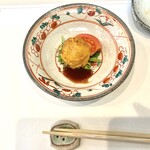 天婦羅 桂 いし坂 - カニクリームコロッケ