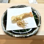 天婦羅 桂 いし坂 - 車海老