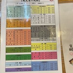 魚将　さかなちゃん - 焼酎メニュー