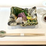 天婦羅 桂 いし坂 - お刺身