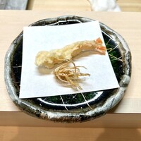 天婦羅 桂 いし坂 - 車海老