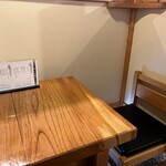 吾妻橋 やぶそば - この席は3回目かな？