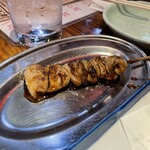 Manten Sakaba - 鶏皮串（タレ）