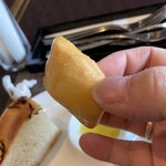 リストランテ プレーゴ - お気に入りの、ピザ生地を揚げたもの。