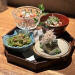 炭焼 おかげさん - おばんざい四種