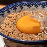 炭焼 おかげさん - 鳥そぼろ丼