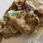 リストランテ プレーゴ - キノコの傘の部分。大きいねん。