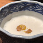 炭焼 おかげさん - 新玉葱冷製ポタージュ