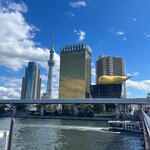 吾妻橋 やぶそば - 吾妻橋からの眺め