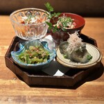 炭焼 おかげさん - おばんざい四種