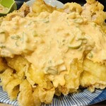 酒と魚とオトコマエ食堂 - ボリュームありますよ。