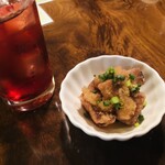 家庭料理　かわじ - ♪カシスソーダ