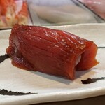 末広寿司 - 本マグロ赤身の漬け