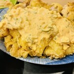 酒と魚とオトコマエ食堂 LINKS UMEDA店 - カラッとふわりな衣。