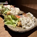 名駅個室居酒屋 炭あぶり撫酣人 - チキン南蛮～自家製タルタルソース～