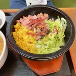 味噌ラーメン はちべえ - セットの石焼チャーハン