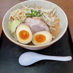 Misora-Men Hachibee - 野菜味噌ラーメン+味玉