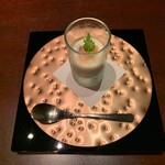 石の蔵 - 大滝山女魚の燻製と肴豆豆腐