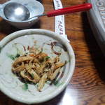 さんぽう - つきだし（とりかわポンズ）