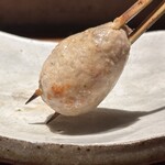 炭焼 おかげさん - 高坂鶏レア塩つくね