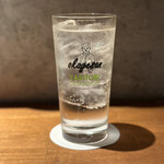 炭焼 おかげさん - 富乃宝山芋麹全量ソーダ割り