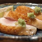 炭焼 おかげさん - 高坂鶏胸たたき