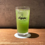 炭焼 おかげさん - 宇治抹茶ハイ